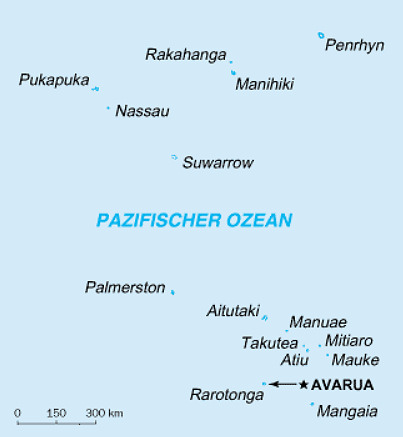 Telefonauskunft Cookinseln Übersicht