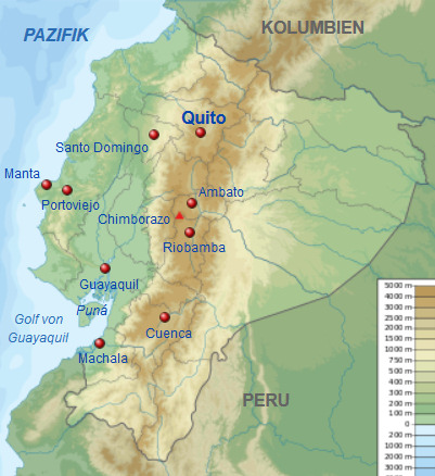 Telefonauskunft Ecuador Übersicht