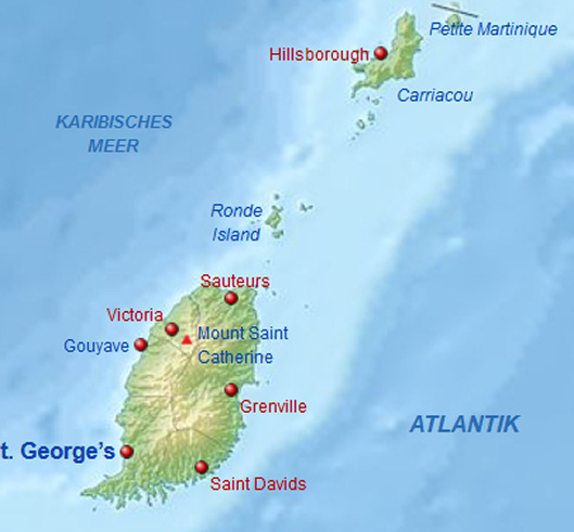 Telefonauskunft Grenada Übersicht