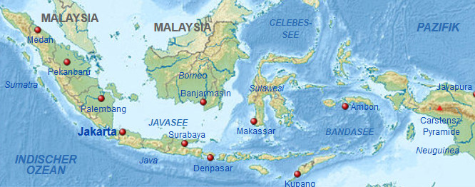 Telefonauskunft Indonesien Übersicht