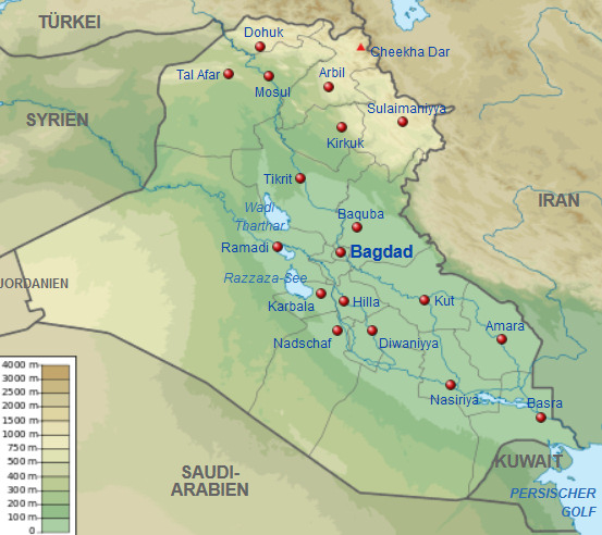 Telefonauskunft Irak Übersicht