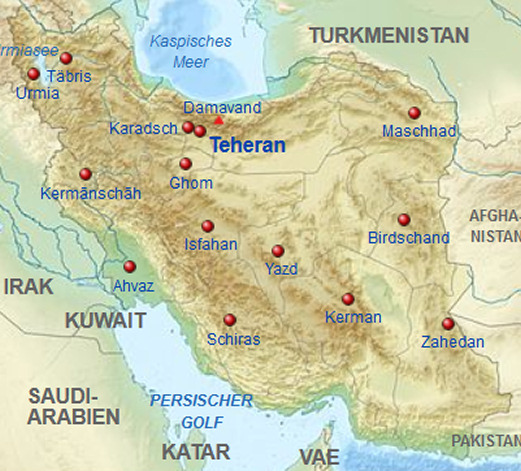 Telefonauskunft Iran Übersicht