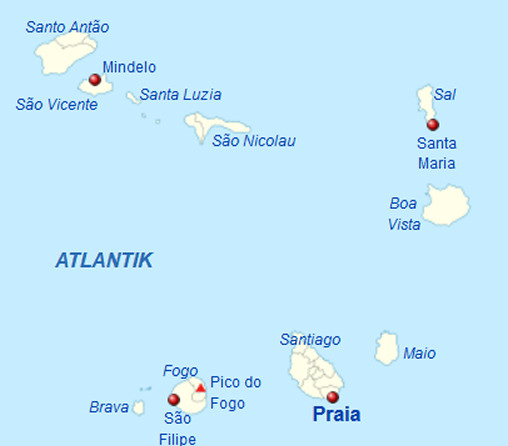 Telefonauskunft Kap Verde Übersicht