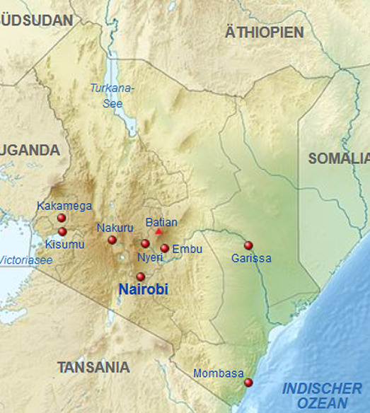 Telefonauskunft Kenia Übersicht