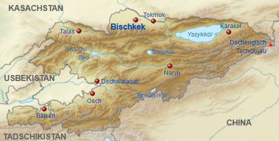 Telefonauskunft Kirgisistan Übersicht