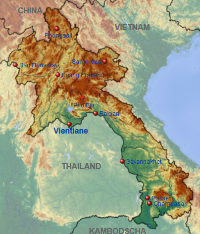 Telefonauskunft Laos Übersicht