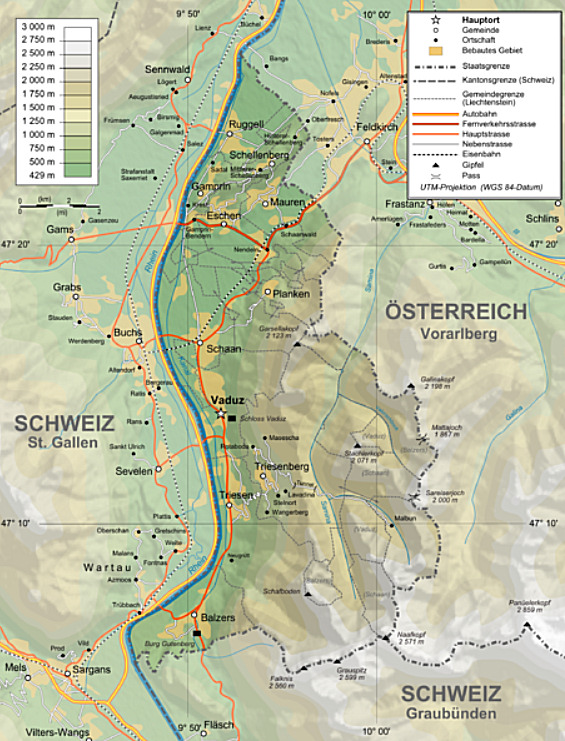 Telefonauskunft Liechtenstein Übersicht