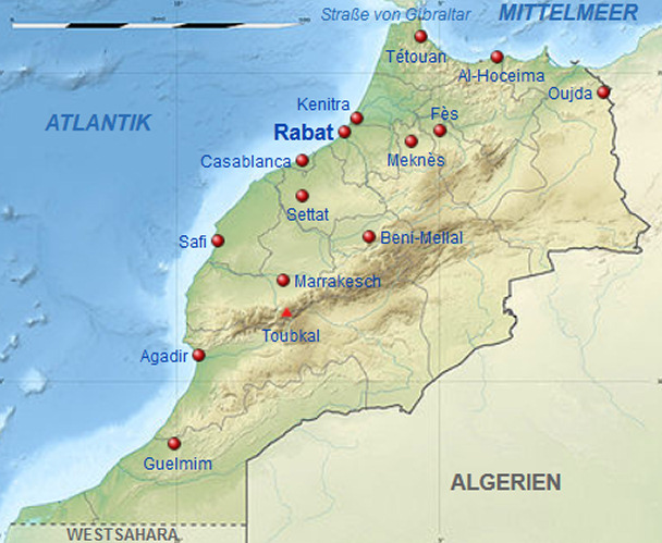 Telefonauskunft Marokko Übersicht