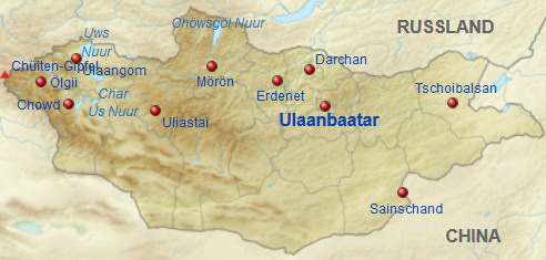 Telefonauskunft Mongolei Übersicht