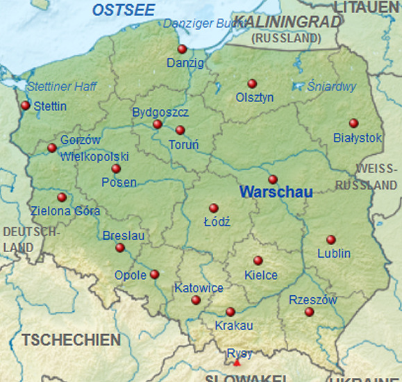 Telefonauskunft Polen Übersicht