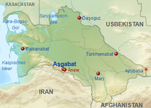 Telefonauskunft Turkmenistan Übersicht